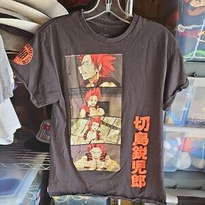 🌟3/$25🌟 My Hero Academia Kirishima Panels Anime  Black Tee Size Womans Medium